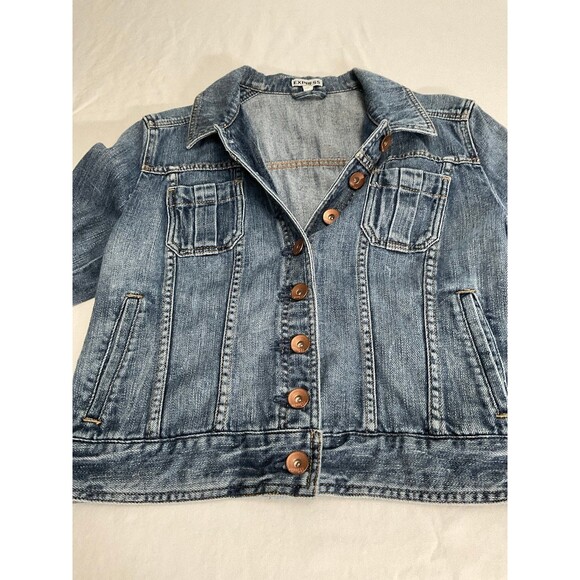 Women's Blue Jean Jacket from Express - Picture 4 of 6